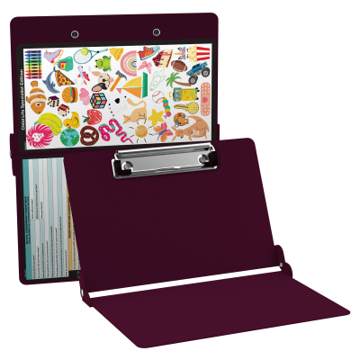 WhiteCoat Clipboard® - Wine Child Life Specialist Edition